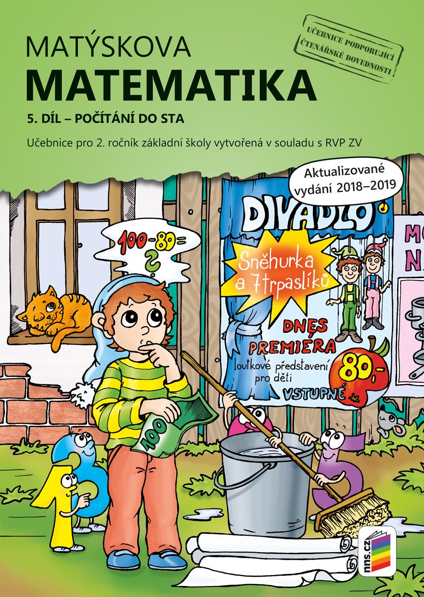 Matýskova matematika 2 - Počítání do sta - učebnice 5. díl