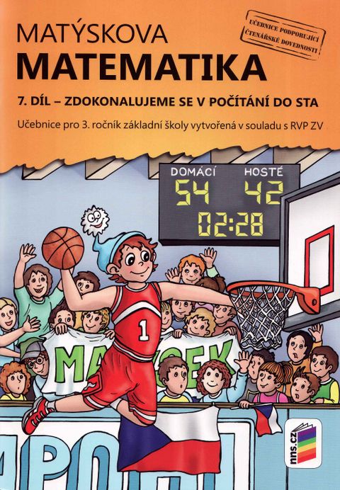 Obrázek produktu: Matýskova matematika 3 - Zdokonalujeme se v počítání do 100 - učebnice 7. díl
