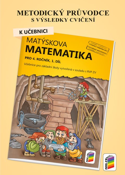 Obrázek produktu: Matýskova matematika 4 - metodický průvodce k učebnici Matýskova matematika, 1. díl
