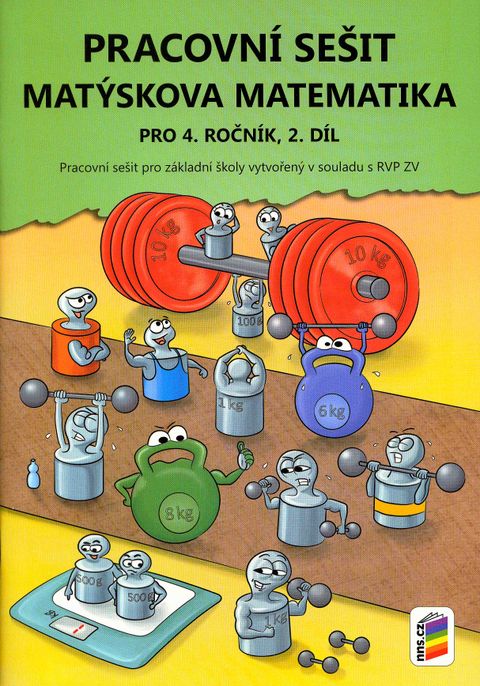 Obrázek produktu: Matýskova matematika 4 - pracovní sešit 2. díl