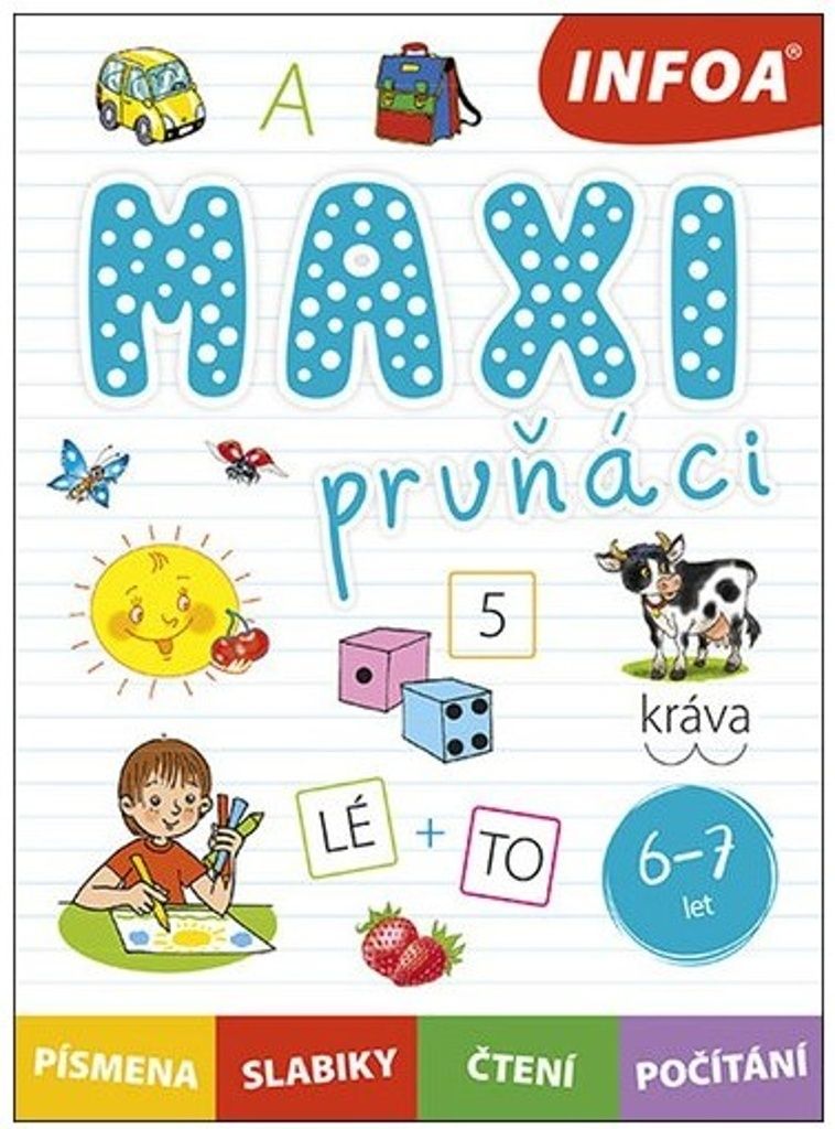 Maxi prvňáci/písmena - slabiky, čtení, počítání