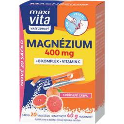 Obrázek produktu: Maxi Vita Magnézium 400 mg + B komplex + vitamin C