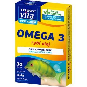 Maxi Vita Omega 3 - rybí olej