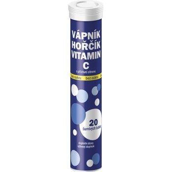 Maxi Vita Vápník + hořčík + vitamin C - bez cukru