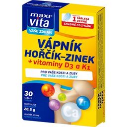 Obrázek produktu: Maxi Vita Vápník + hořčík + zinek + D3 + K1