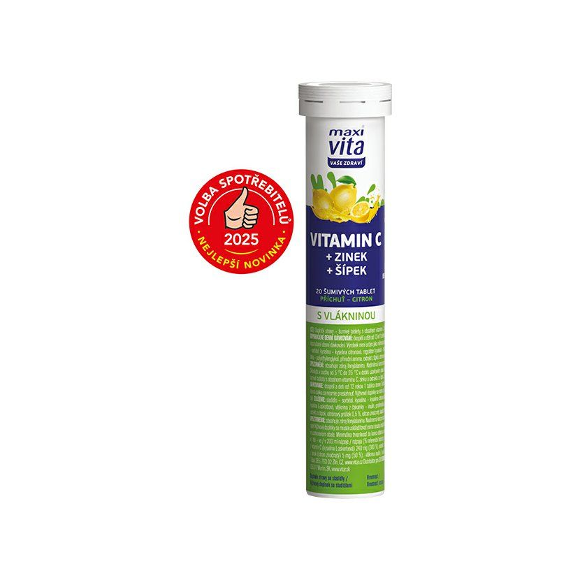 Maxi Vita Vitamin C + zinek + šípek