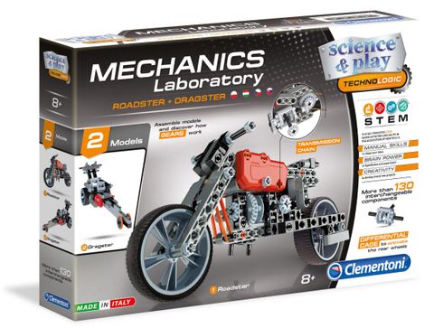 Obrázek produktu: Mechanická laboratoř - Motorka a formule, 130 dílků