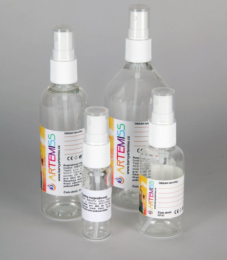 Levně Mechanický rozprašovač 50 ml s lahvičkou