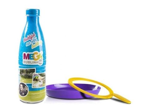 Obrázek produktu: Mega bublifuk Megabublina 1 l + velký kroužek