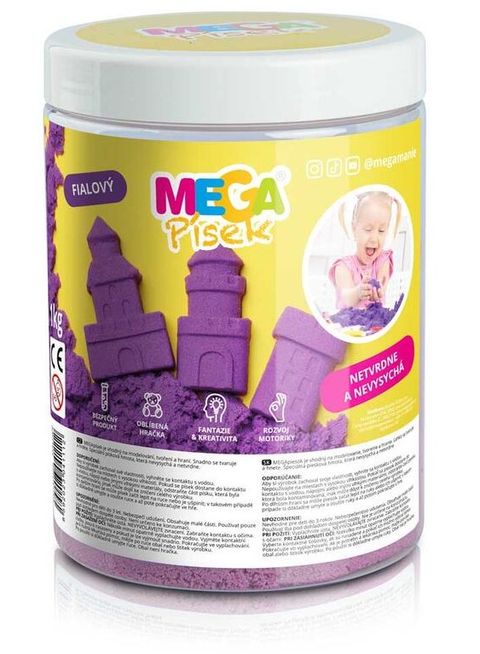 Obrázek produktu: MEGApísek - fialový 1kg