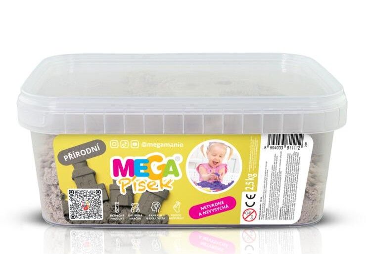 MEGApísek - přírodní 2,5 kg