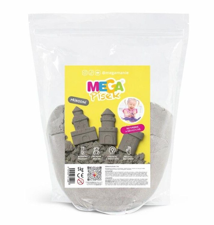 MEGApísek - přírodní 5 kg