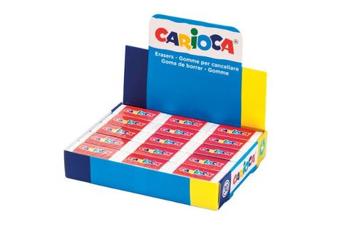 Obrázek produktu: Měkká pryž Carioca 6 × 2,3 cm bílá