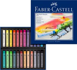 Obrázek produktu: Měkké pastelové křídy Faber-Castell, 12 ks