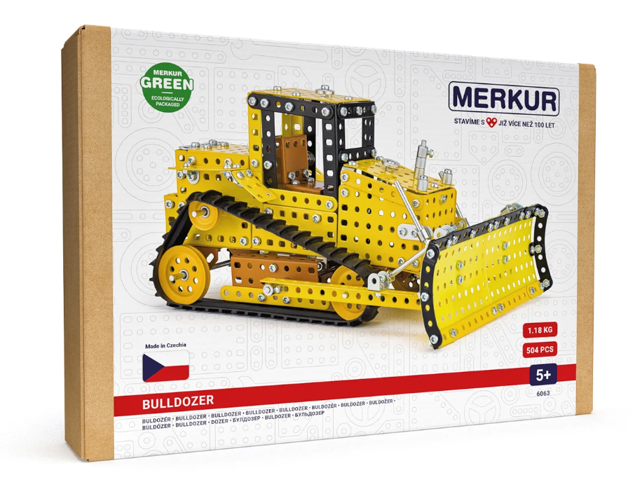 Merkur - Buldozer, 504 dílků