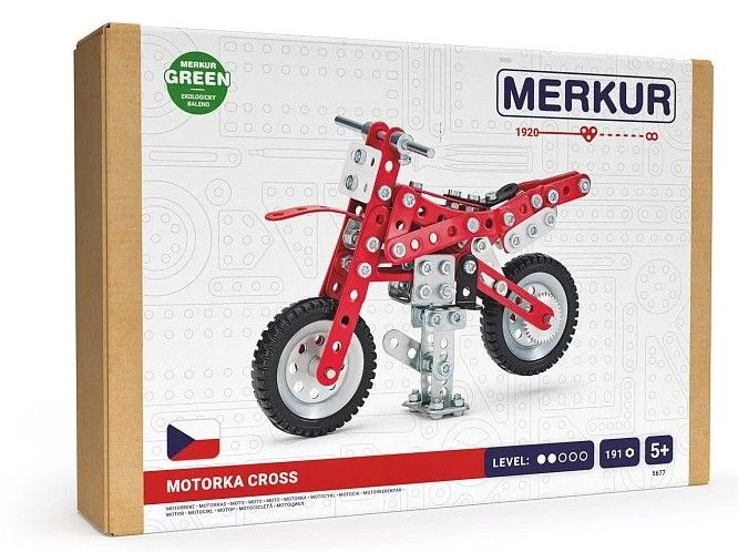 Merkur - Motorka Cross Dirtbike, 191 dílků