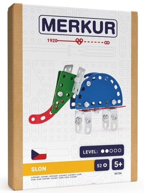 Obrázek produktu: Merkur - Mini  ZOO Slon, 52 dílků