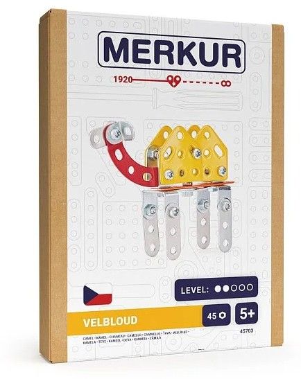 Merkur - Mini  ZOO Velbloud, 45 dílků