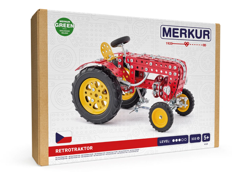 Merkur Retrotraktor, 333 dílků