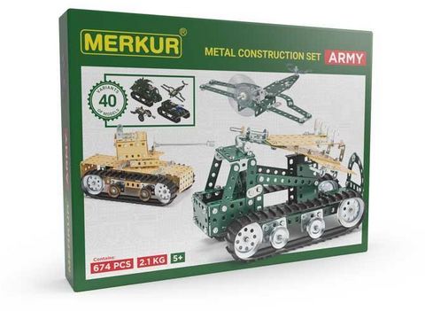 Obrázek produktu: Merkur stavebnice - Army Set