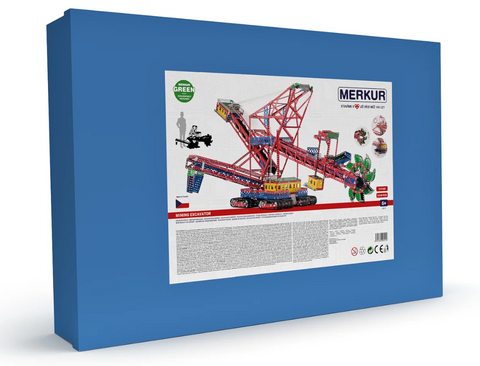 Obrázek produktu: Merkur stavebnice Maxi Důlní rypadlo 2627ks v kufru