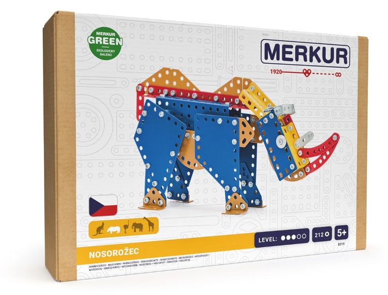 Merkur - ZOO Nosorožec, 212 dílků