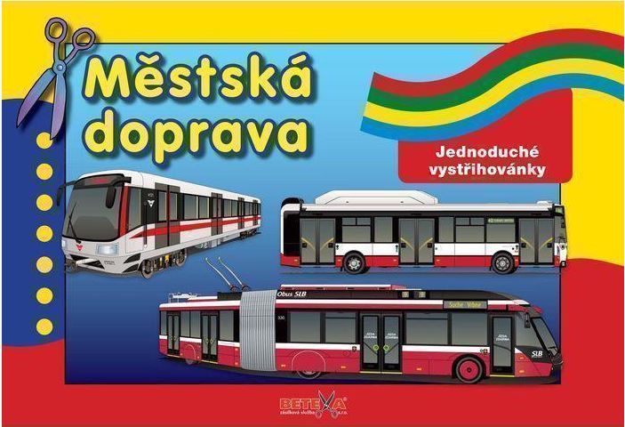 Městská doprava - Jednoduchá vystřihovánky