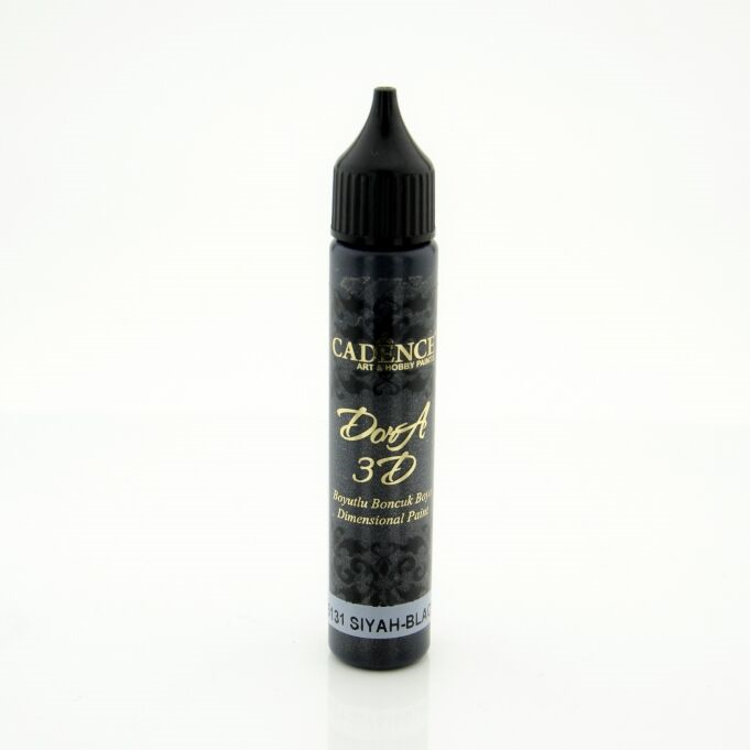 Metalická kontura černá 25 ml CADENCE