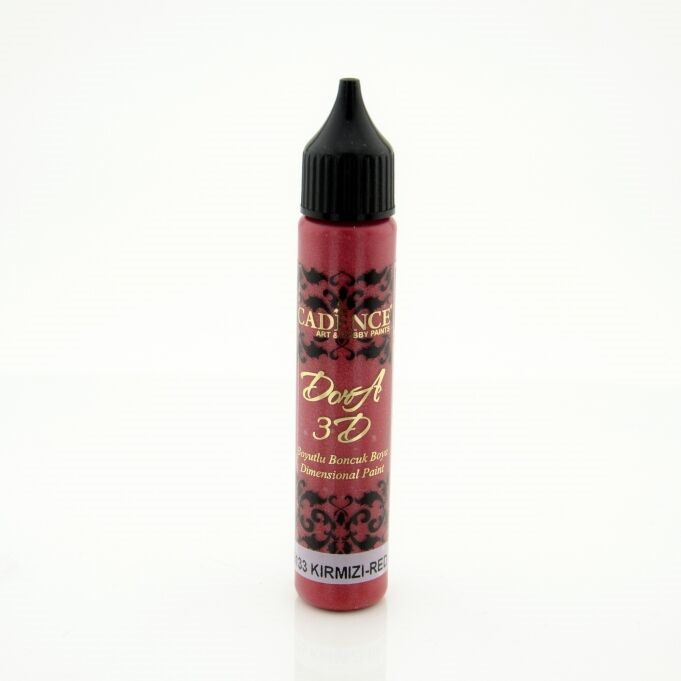 Metalická kontura červená 25 ml CADENCE