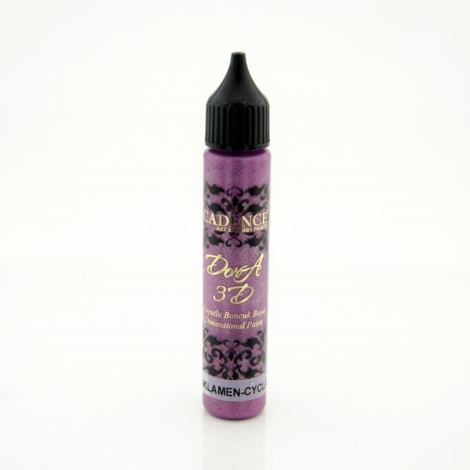 Metalická kontura cyklámenová 25 ml CADENCE