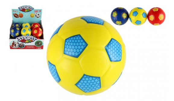 Malý fotbalový míč z pěny