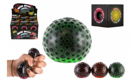 Obrázek produktu: Míček antistresový mačkací sliz 6 cm žabí vajíčka, mix barev