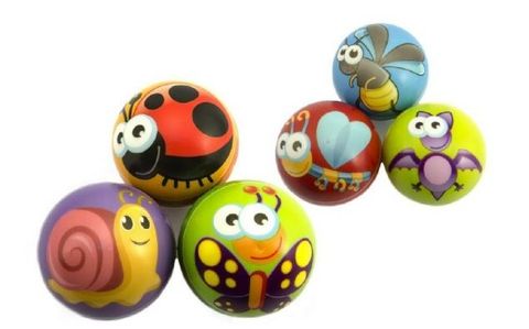 Obrázek produktu: Míček pěnový zvířátko 10cm, mix motivů