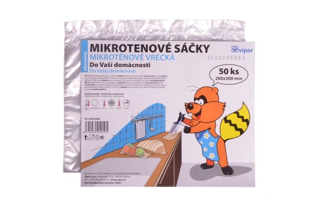 Mikrotenové sáčky 20 x 30 cm (50 ks)