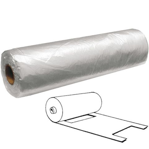 Obrázek produktu: Mikrotenové sáčky s uchem 22 × 12 × 45 cm v roli (200 ks)