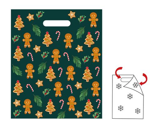 Obrázek produktu: Mikulášská taška 30 × 36 cm - Perníček