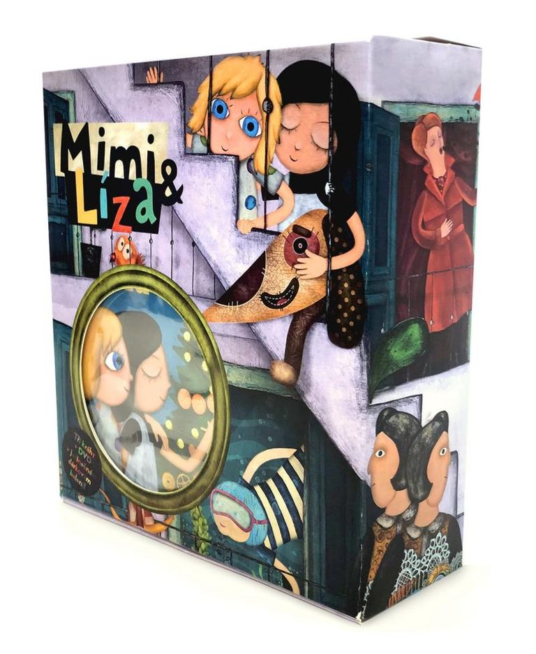 Mimi a Líza 1-3 + DVD BOX  - Katarína Kerekesová, Katarína Moláková, Alexandra Salmela, Ivana Šebestová, Anna Vášová