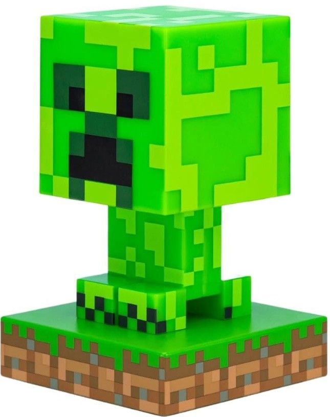 Minecraft - Creeper - svítící figurka