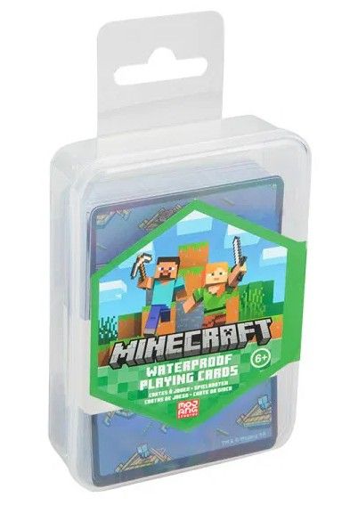 Minecraft hrací karty do vody