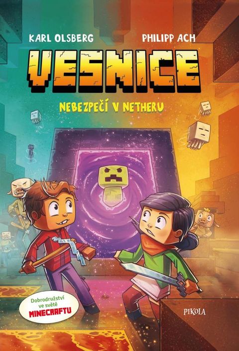 Obrázek produktu: Minecraft: Vesnice. Nebezpečí v Netheru