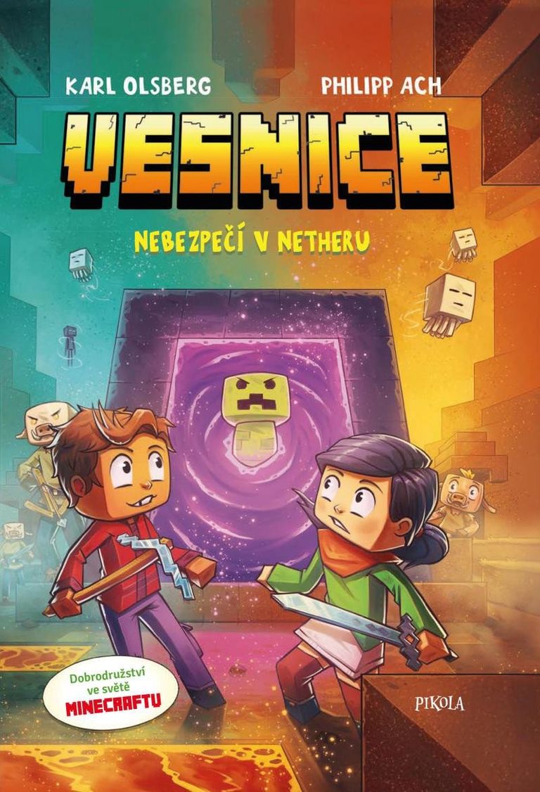 Minecraft: Vesnice. Nebezpečí v Netheru Euromedia Group, a.s.