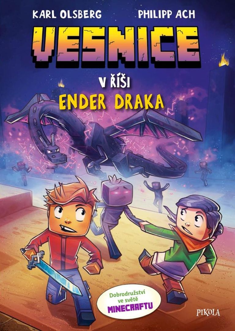 Minecraft: Vesnice. V říši Ender draka Euromedia Group, a.s.