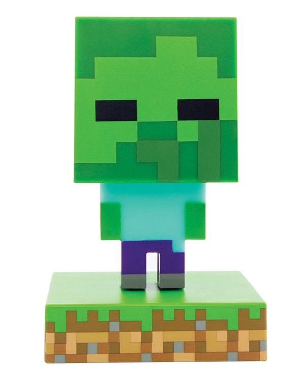 Minecraft - Zombie - svítící figurka