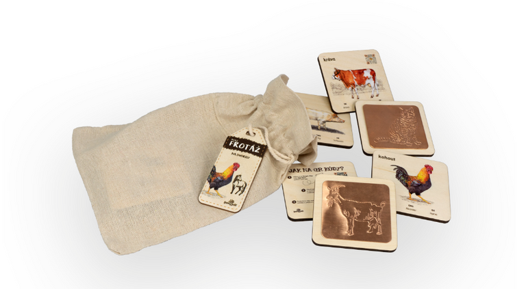 Mini frotáž na dvorku