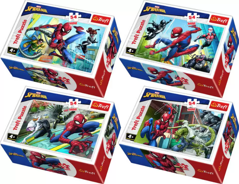 Trefl Spiderman: Připraveni k boji 54 dílků