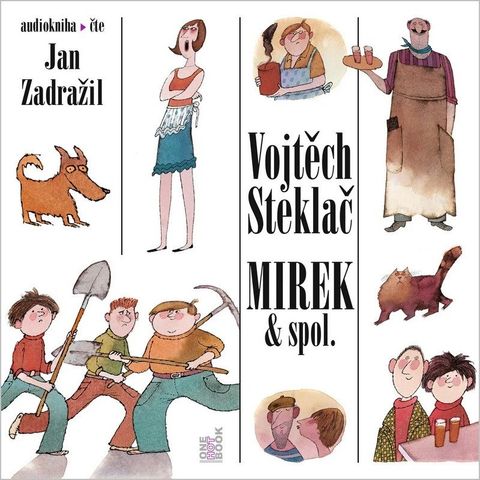 Obrázek produktu: Mirek & spol. - CDmp3 (Čte Jan Zadražil)