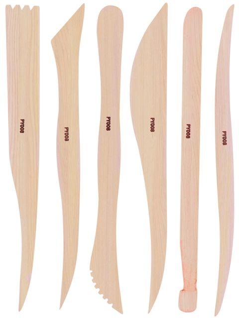 Obrázek produktu: Modelovací dlátka dřevo - 6 ks