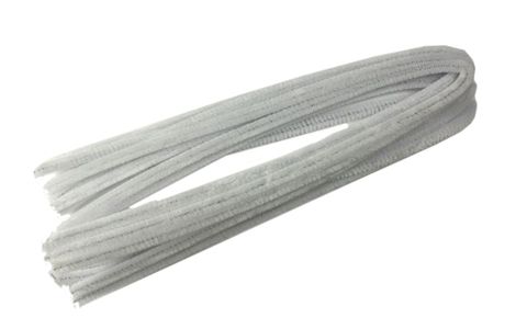 Obrázek produktu: Modelovací drátky - průměr 8 mm, délka 50 cm, 10 ks - barva bílá