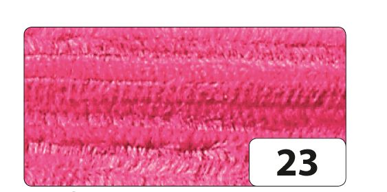 Modelovací drátky - průměr 8 mm, délka 50 cm, 10 ks - barva růžová