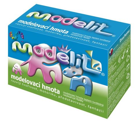Obrázek produktu: Modelovací hmota bílá MODELIT 500 g, teplem tvrditelná